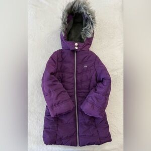 Calvin Klein Jeans Kids Violet Puffer Jacket